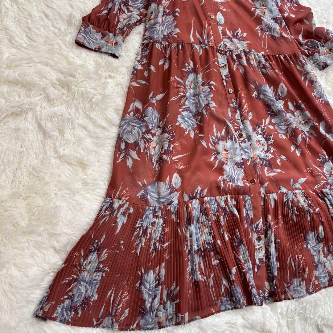 【ミミ】グレースコンチネンタル 花 レトロブーケワンピース 2023AW