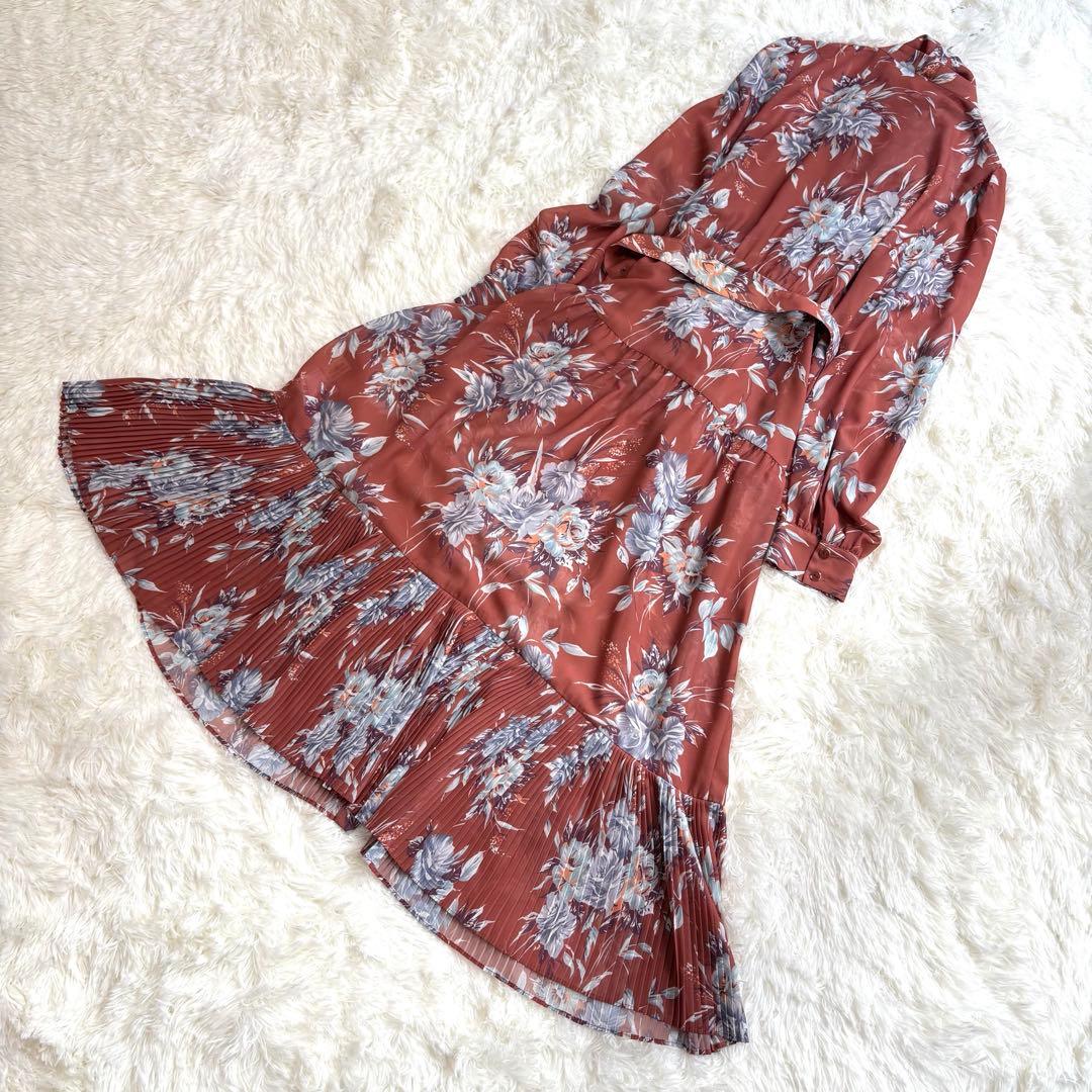 【ミミ】グレースコンチネンタル 花 レトロブーケワンピース 2023AW