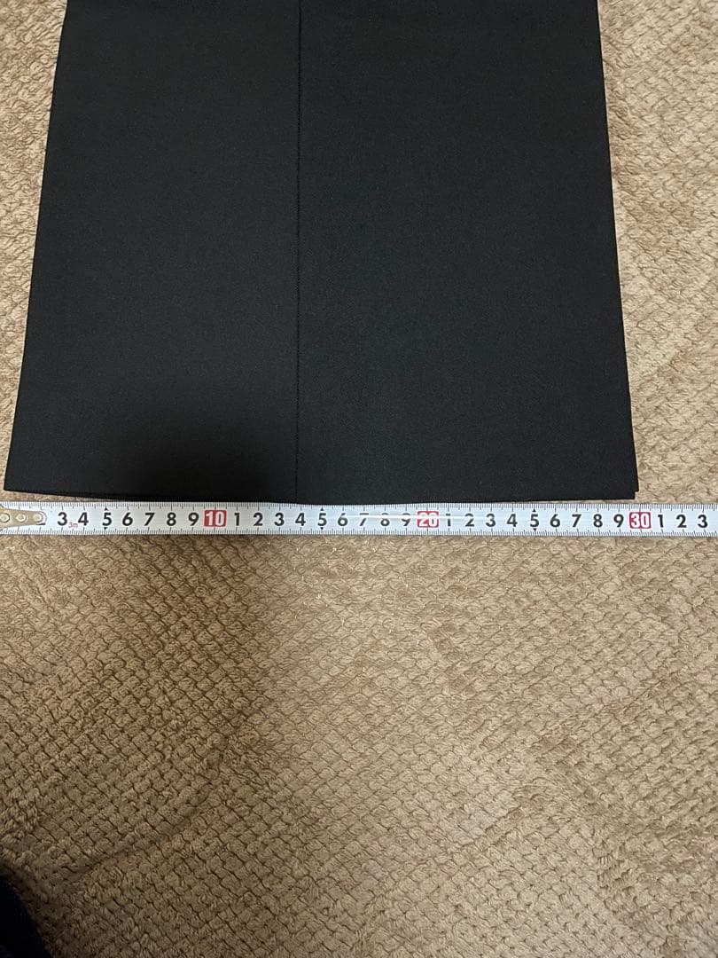 SHIKITARI ブラック フレアパンツ