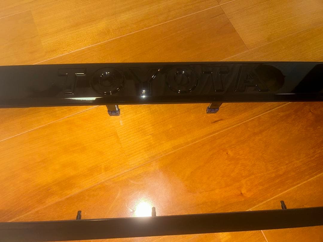 純正部品ランクル250ZX用バックドアガーニッシ、ボンネットフードモールセット