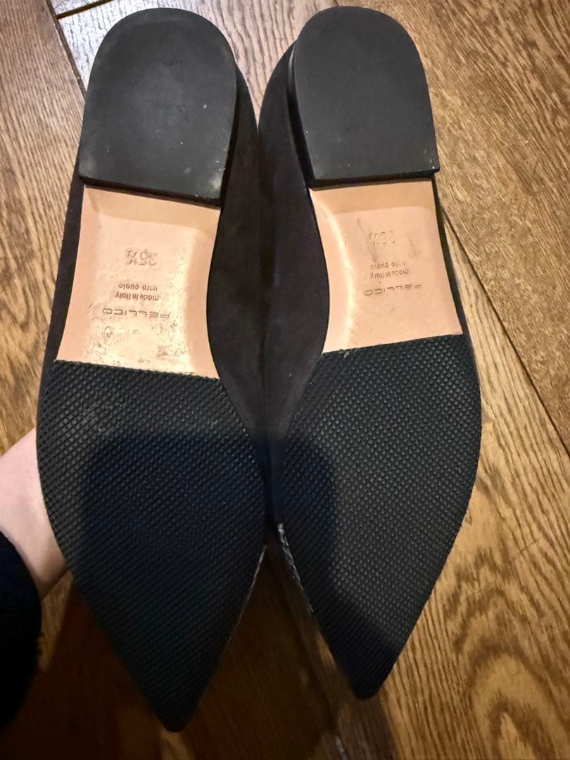 PELLICO パイソン柄 フラットシューズ