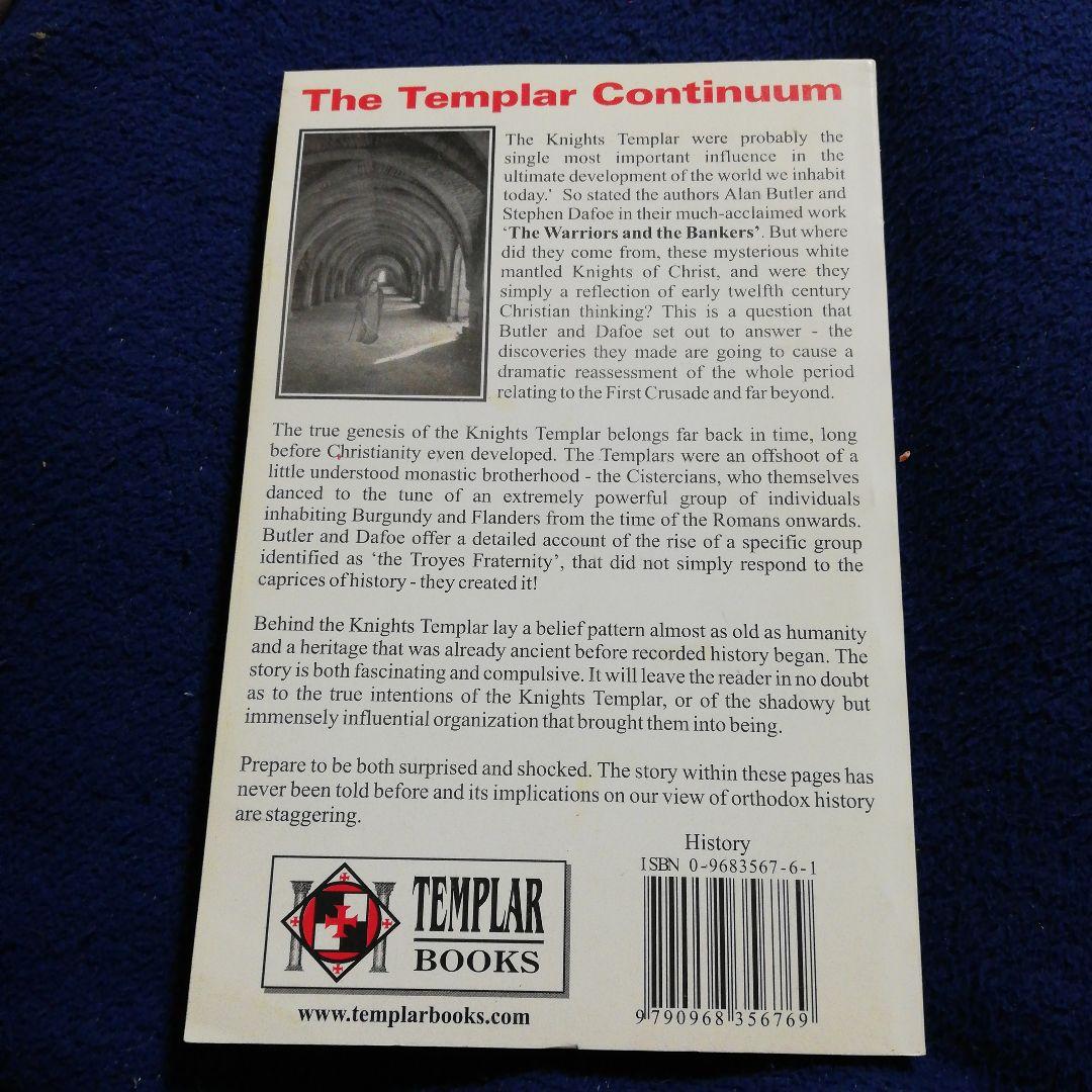 洋書 The Templar Continuum by Alan Butler