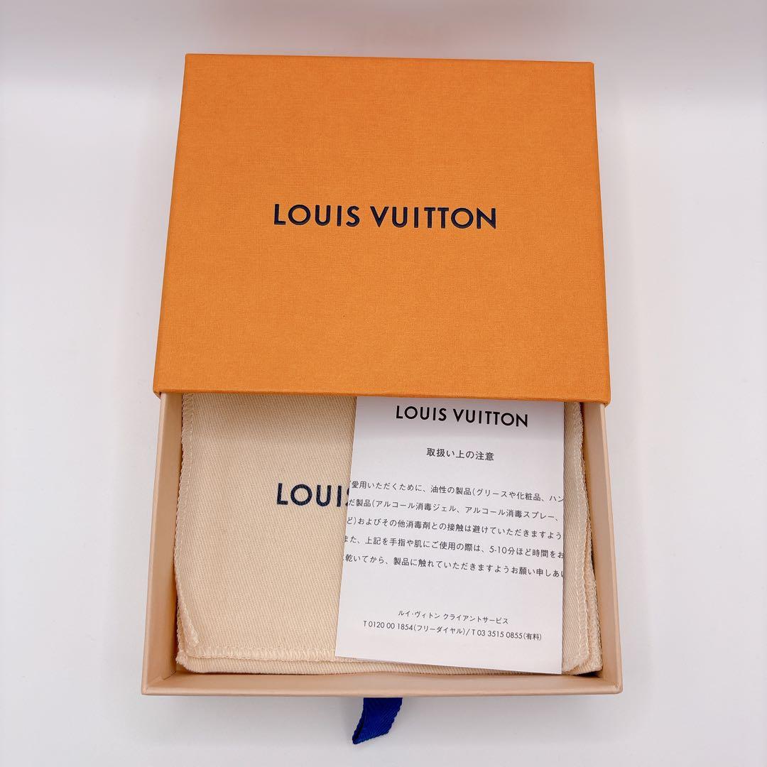 ルイヴィトン モノグラムシャドウ ヴィクターウォレット ブルーシエル 財布