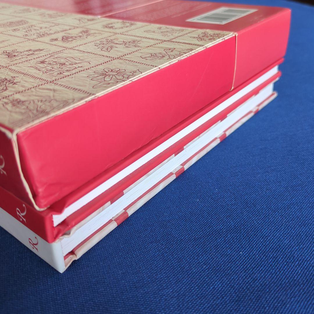 RED & WHITE レッドワークキルト 図案集 解説本 2冊セット