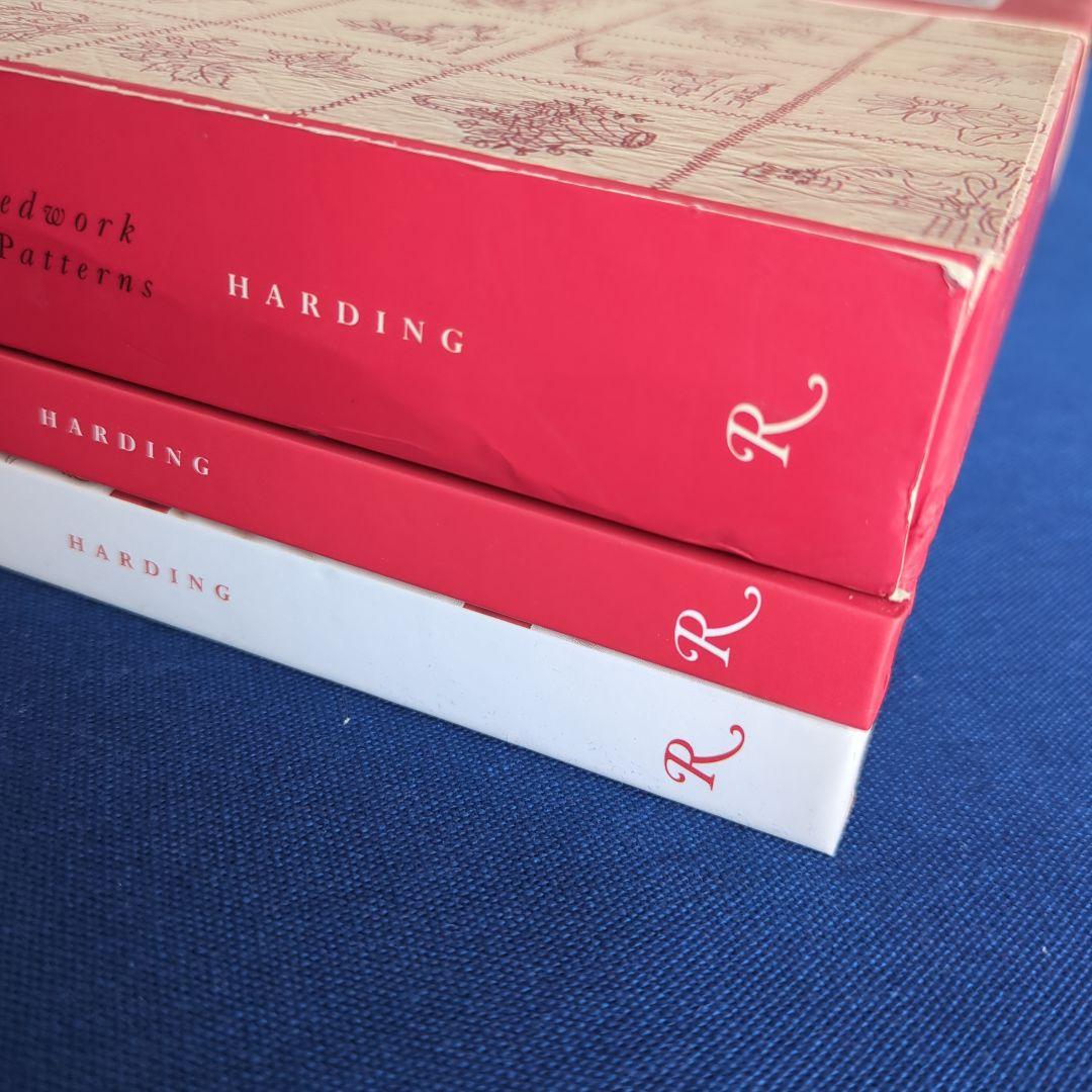 RED & WHITE レッドワークキルト 図案集 解説本 2冊セット