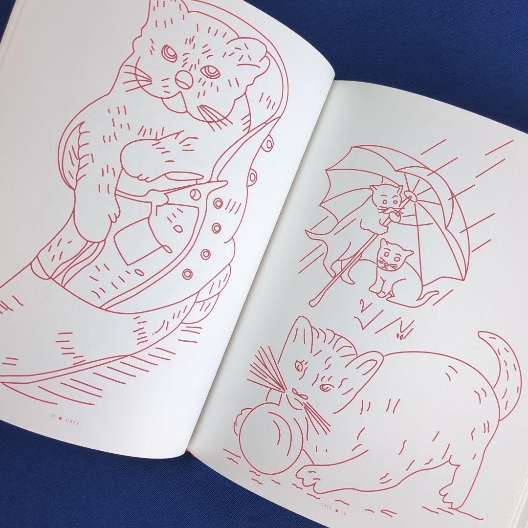 RED & WHITE レッドワークキルト 図案集 解説本 2冊セット