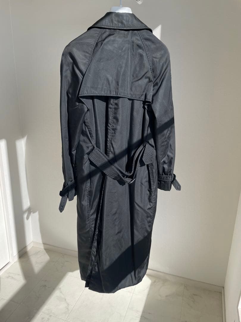 A*g様 PRADA ブラック トレンチコート