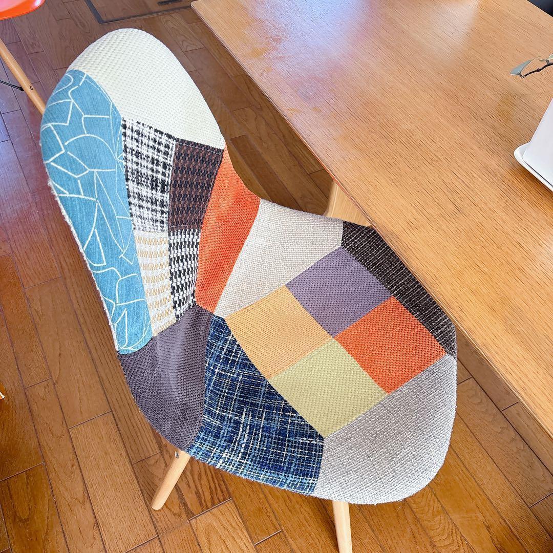 ティナ様リクエスト品】ダイニングチェア 2脚セット イームズチェア イス 家具