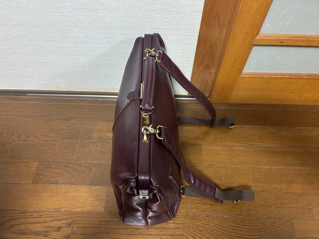 youta ダレスリュック横型　Lサイズ Y4 【LIGHT】　バーガンディ