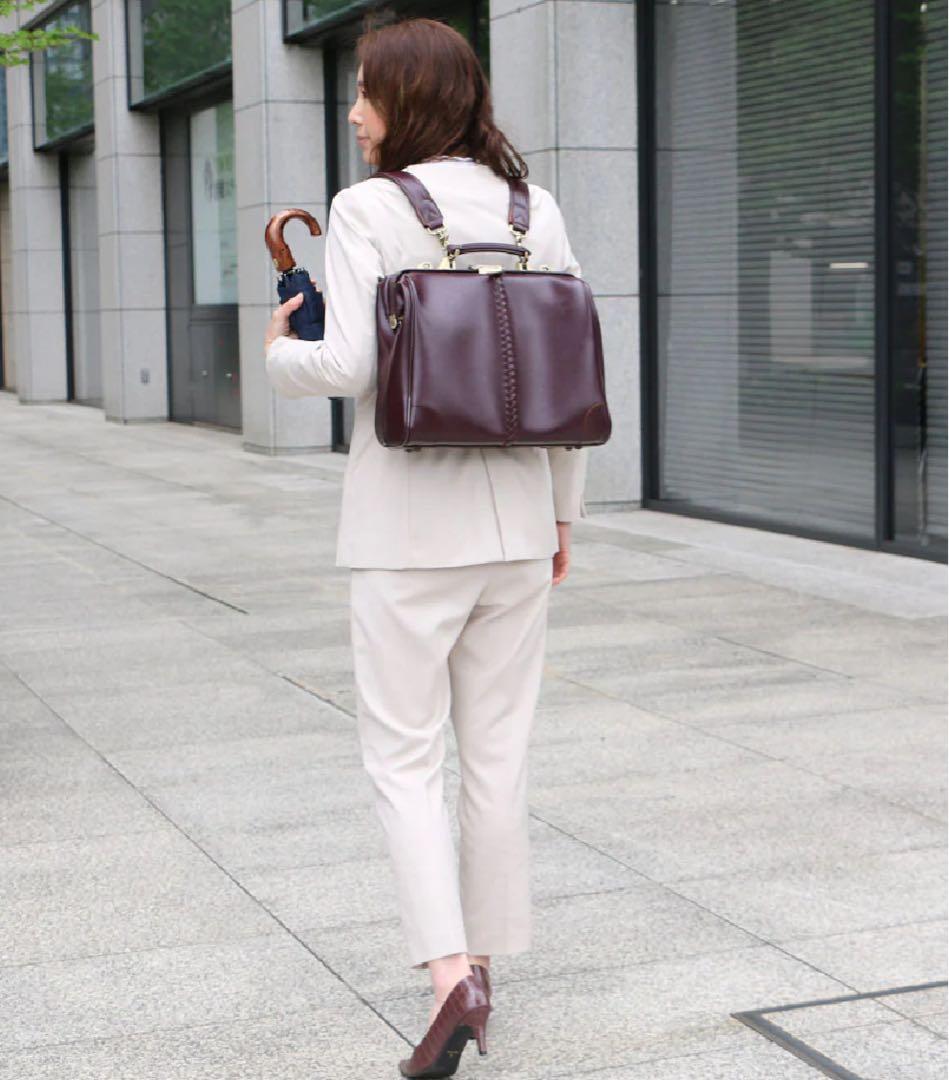 youta ダレスリュック横型　Lサイズ Y4 【LIGHT】　バーガンディ