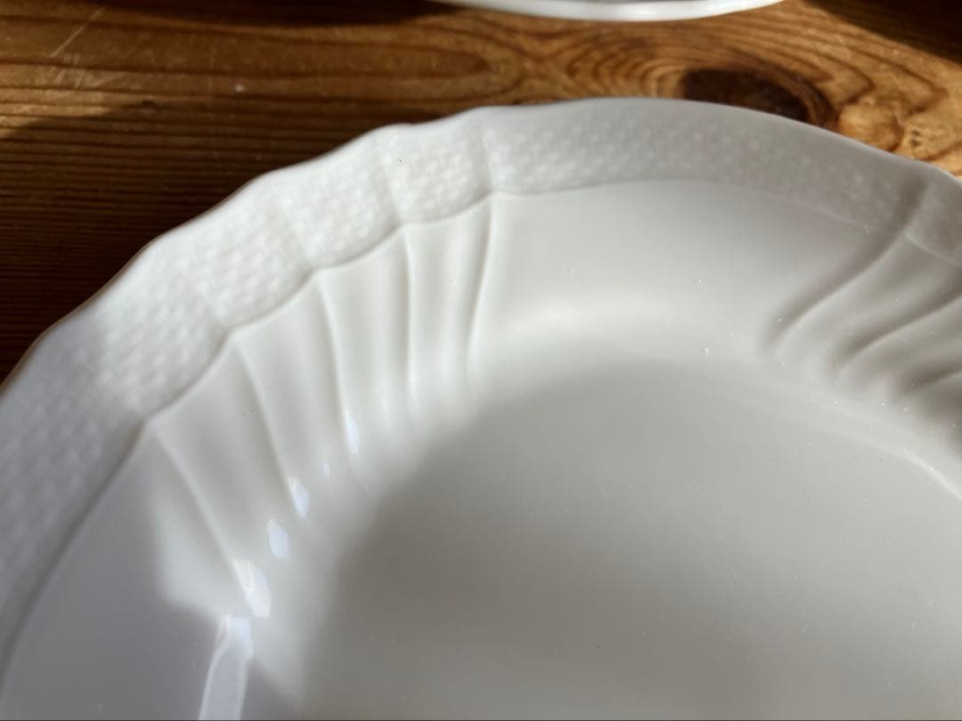 ジノリ　ベッキオホワイト　17プレート×6