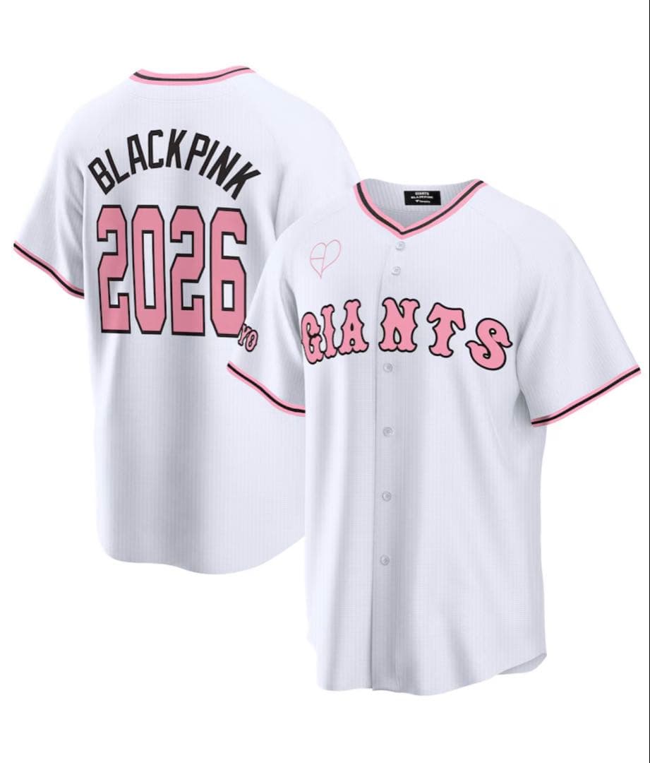 GIANTS ユニフォーム BLACKPINK 2026 Mサイズ