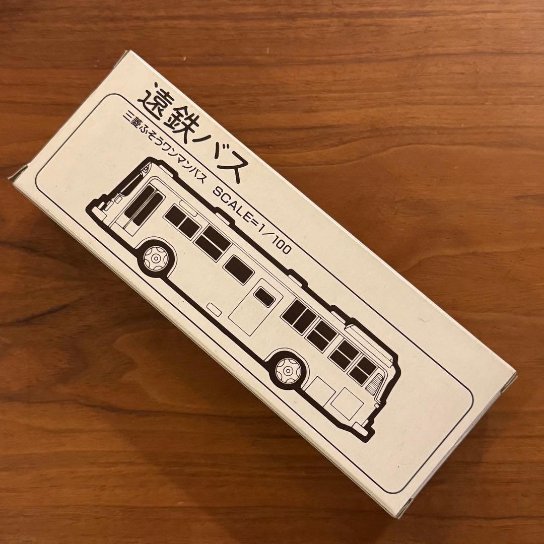 トミカ 遠鉄バス 1/100 三菱ふそうワンマンバス 遠州鉄道50周年記念