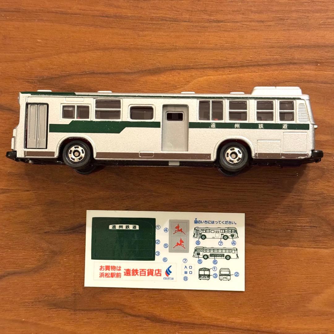 トミカ 遠鉄バス 1/100 三菱ふそうワンマンバス 遠州鉄道50周年記念