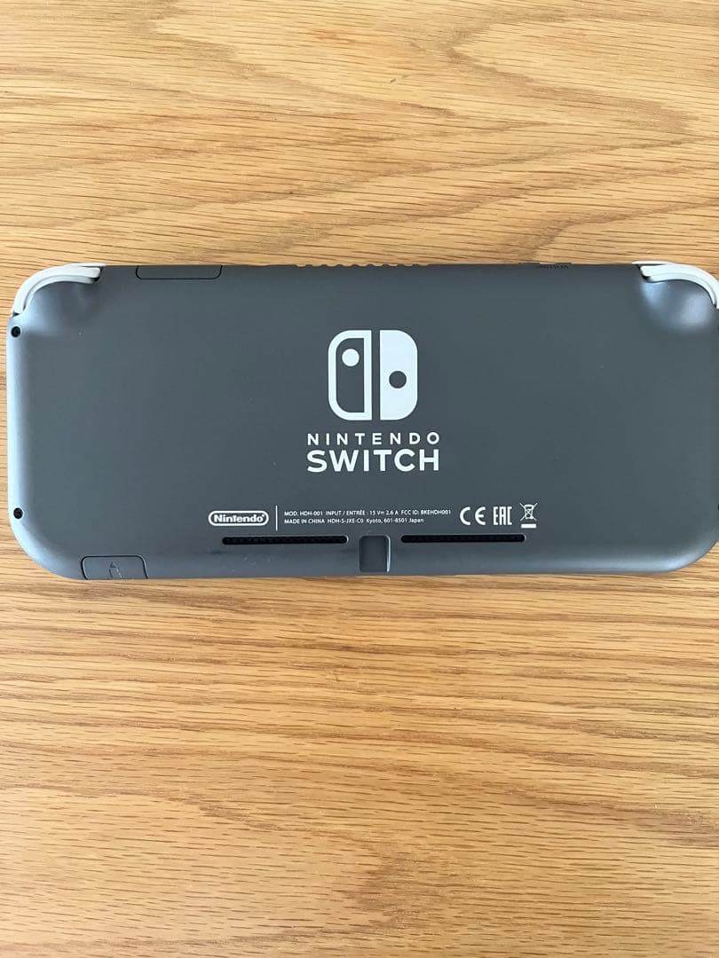 美品　付属品5点セット Switch Lite グレー 本体 microSD付