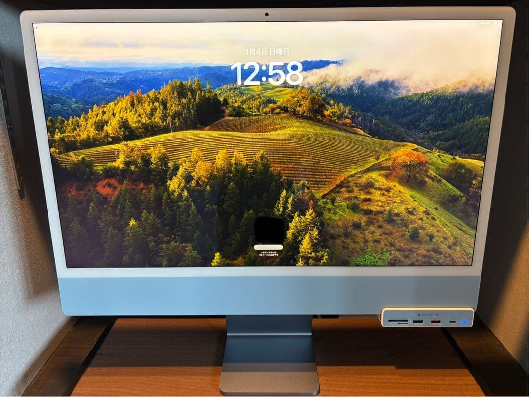 【美品】Apple iMac 24インチ 512GB 8コア 8GB