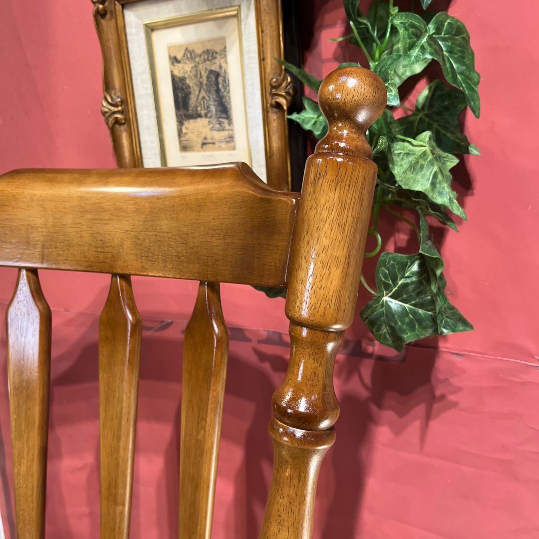 ラス 　80’s ヴィンテージ スピンドルレッグ　板座チェア　ウィンザー