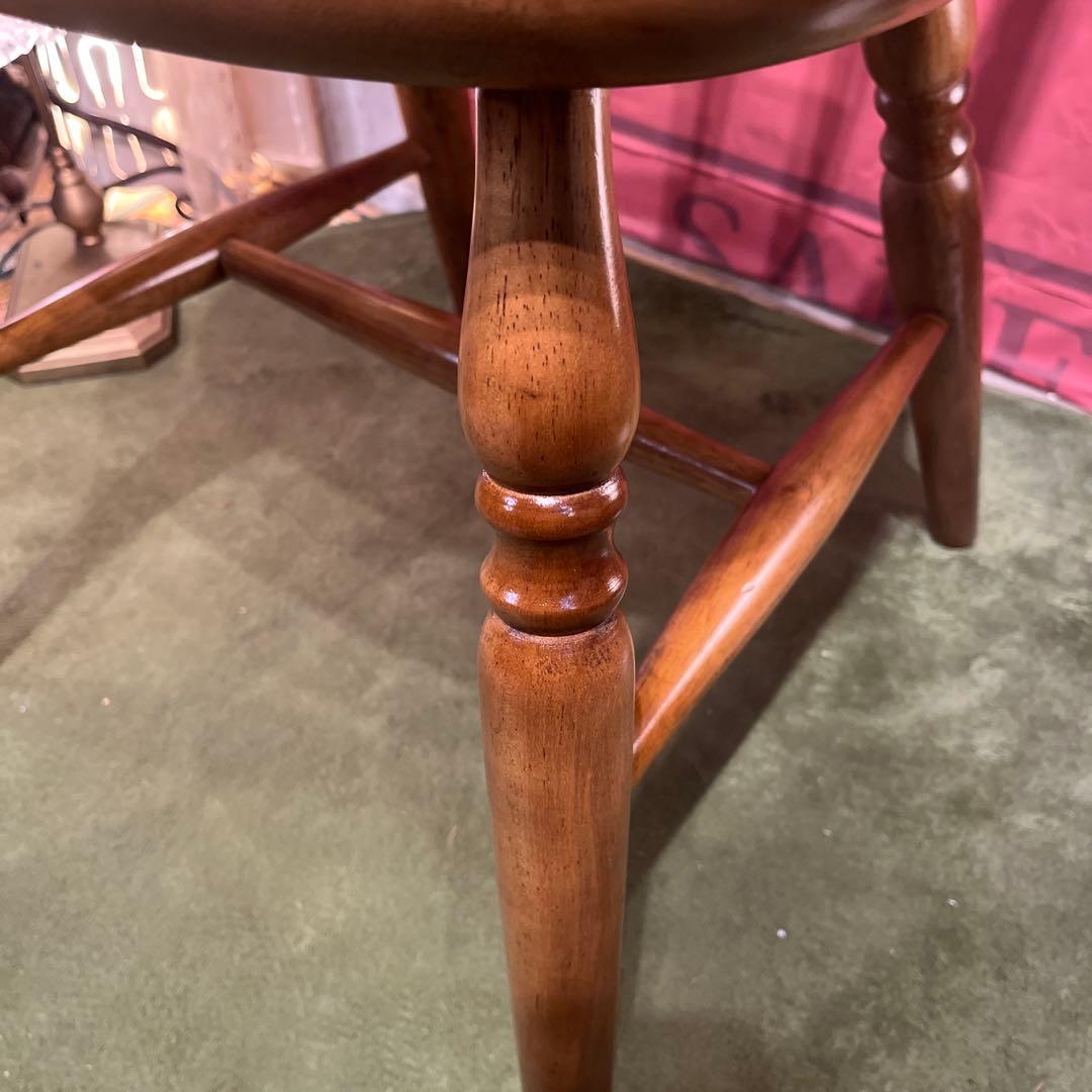 ラス 　80’s ヴィンテージ スピンドルレッグ　板座チェア　ウィンザー