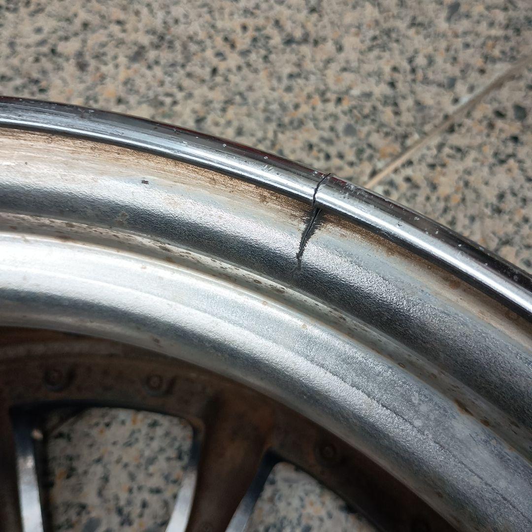 Work SCHWERT 20インチアルミホイール 2本 ブラック/シルバー