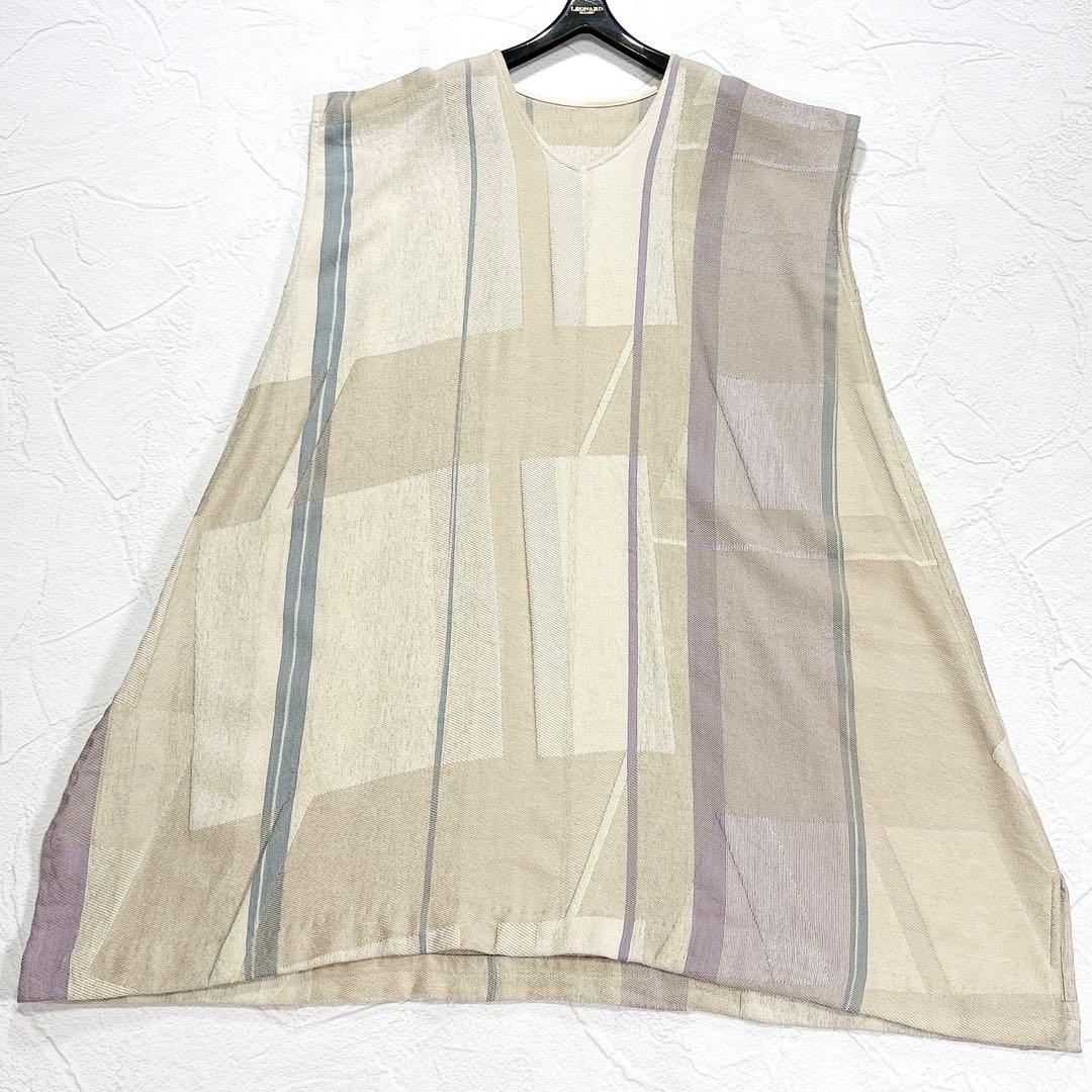 ✨美品✨タマキニイメ　Fuwa-T　ロング　ワンピース　ウール　コットン