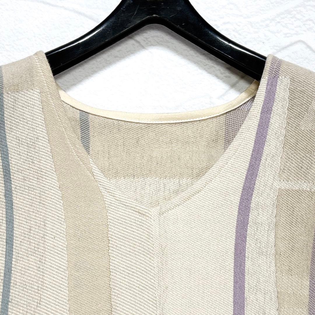 ✨美品✨タマキニイメ　Fuwa-T　ロング　ワンピース　ウール　コットン