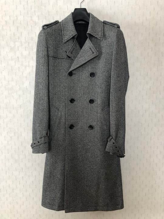 最終　リチウムオム　LITHIUM HOMME コート　高級　ウールカシミヤ