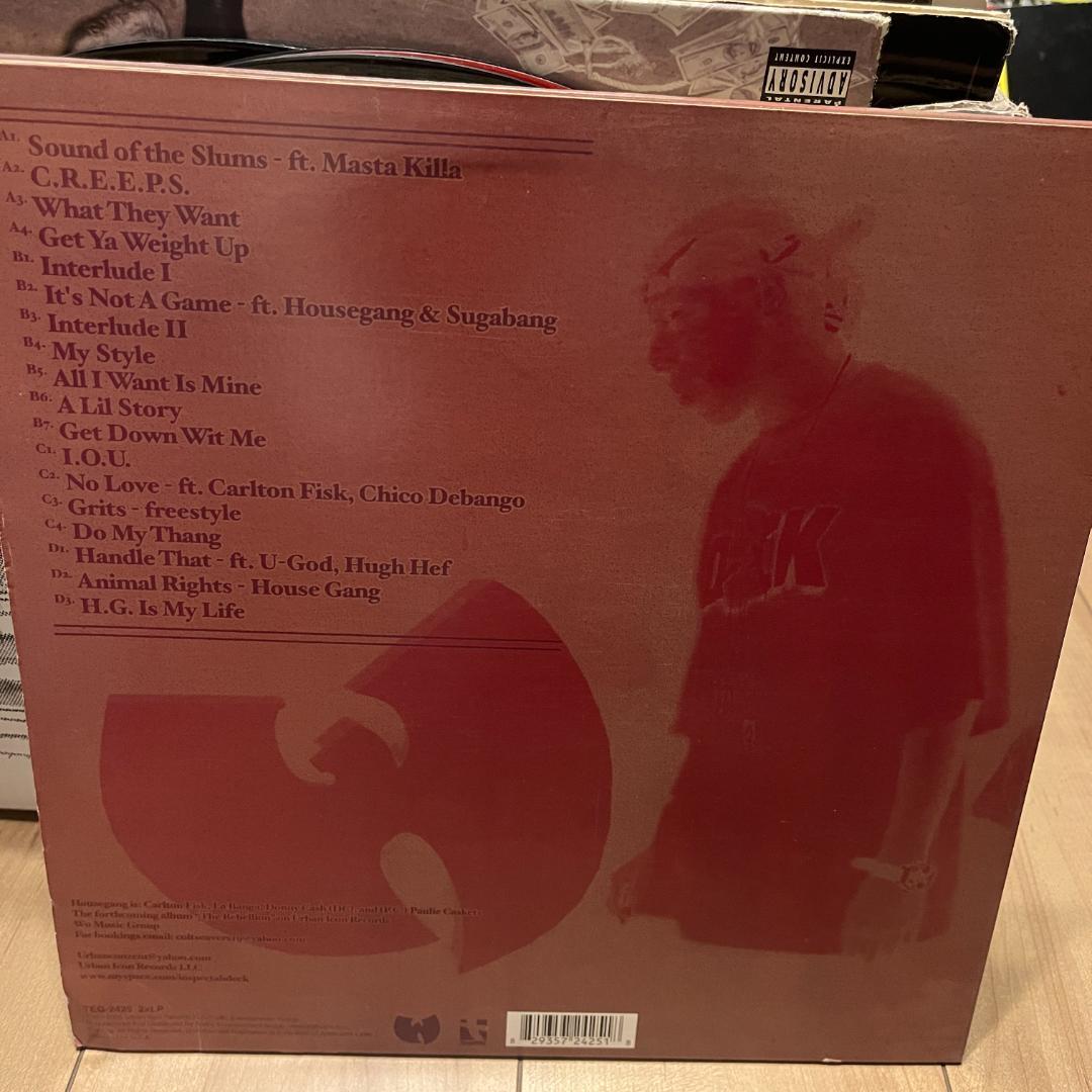 洋楽 Inspectah Deck The Resident Patient 2LP