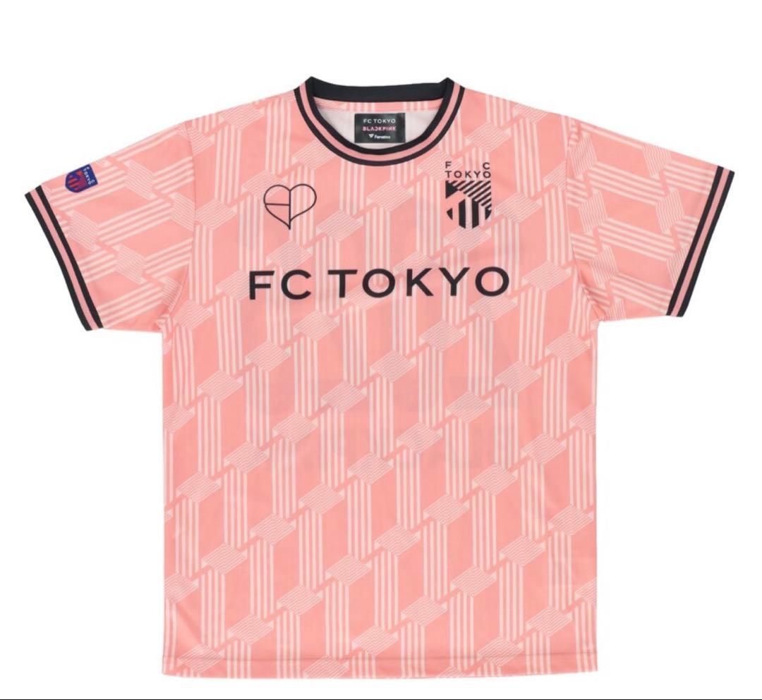 う*し様 FC東京×BLACKPINK ピンク コンフィットTシャツ【Mサイズ】