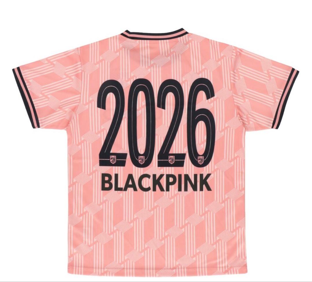 う*し様 FC東京×BLACKPINK ピンク コンフィットTシャツ【Mサイズ】