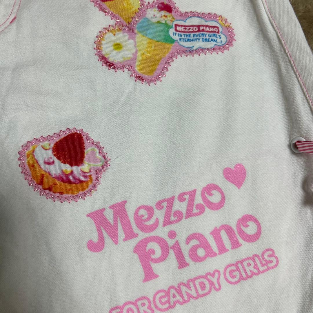 春　160㎝　メゾピアノレトロスイーツ柄スカート