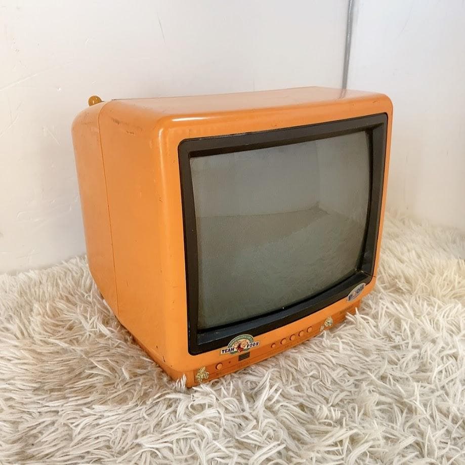 National TH-11S1 ブラウン管テレビ 昭和レトロ リモコン付き