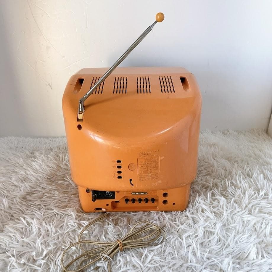 National TH-11S1 ブラウン管テレビ 昭和レトロ リモコン付き