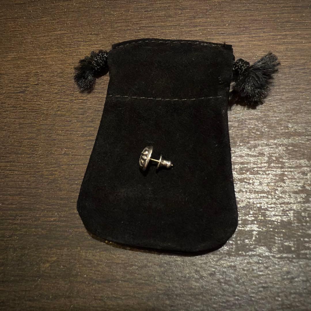 クロームハーツ　クロスボール　ダイヤ　ピアス