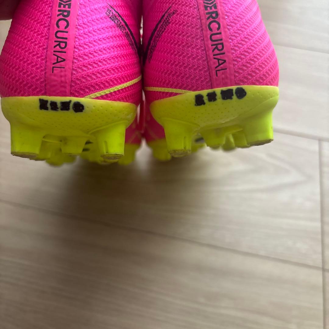 美品　Nike Zoom サッカーシューズ ピンク 24CM　マーキュリアル