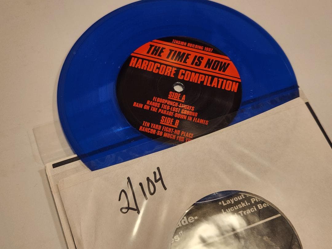 洋楽 THE TIME IS NOW HARDCORE COMPILATION BLU