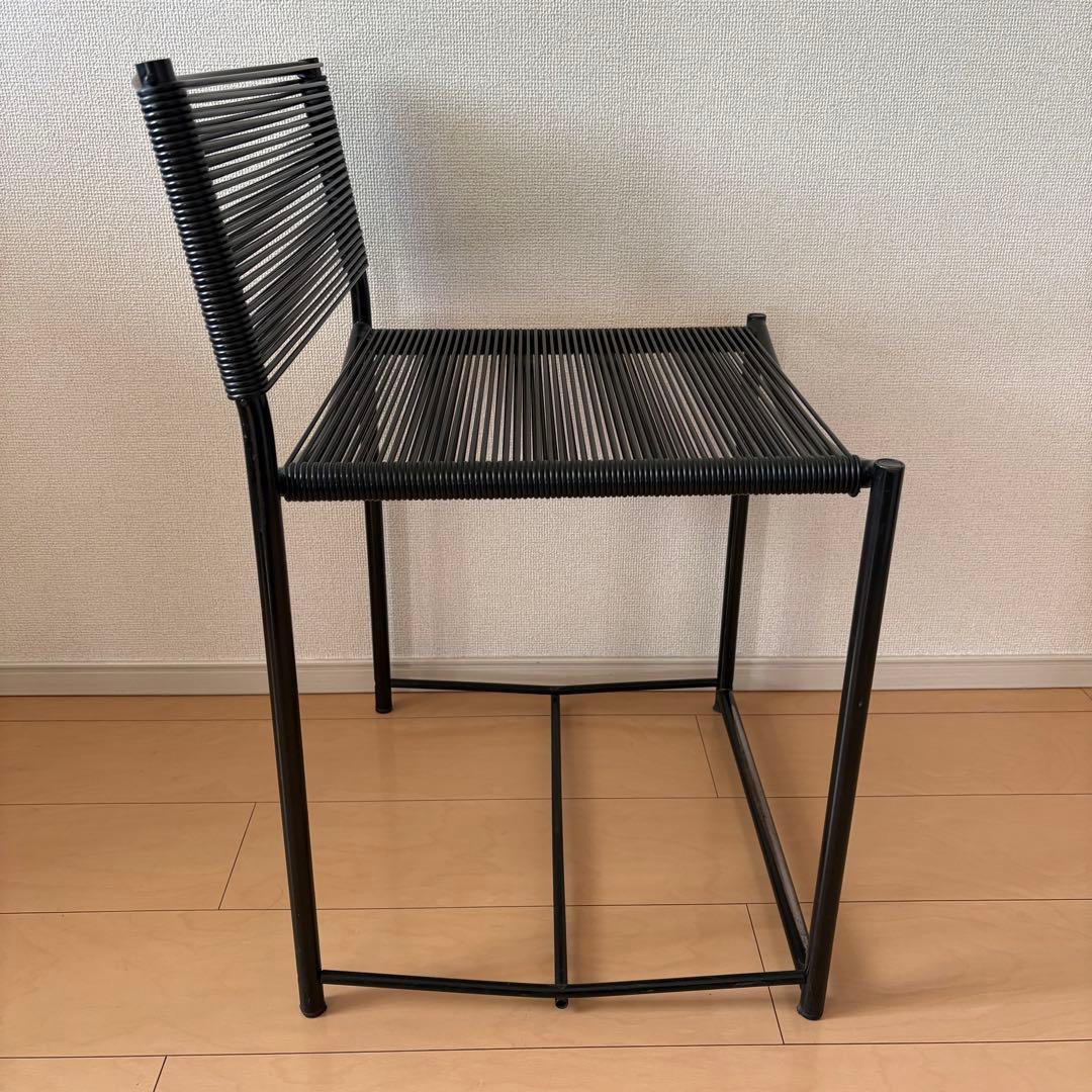 Alias アリアス　スパゲッティチェア　ダイニングチェア　黒　ブラック