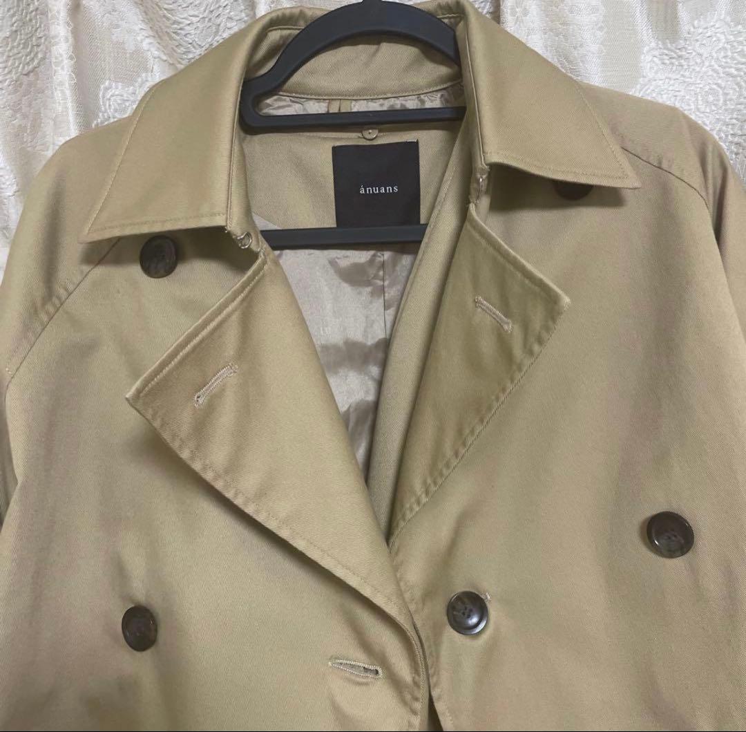 ry！anuans 3wayトレンチコート　ベージュ