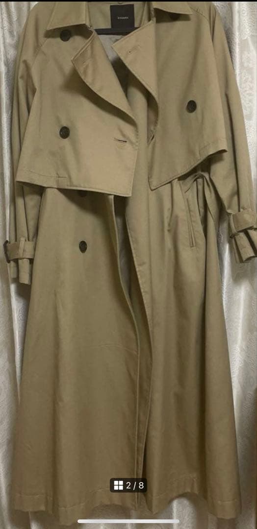 ry！anuans 3wayトレンチコート　ベージュ