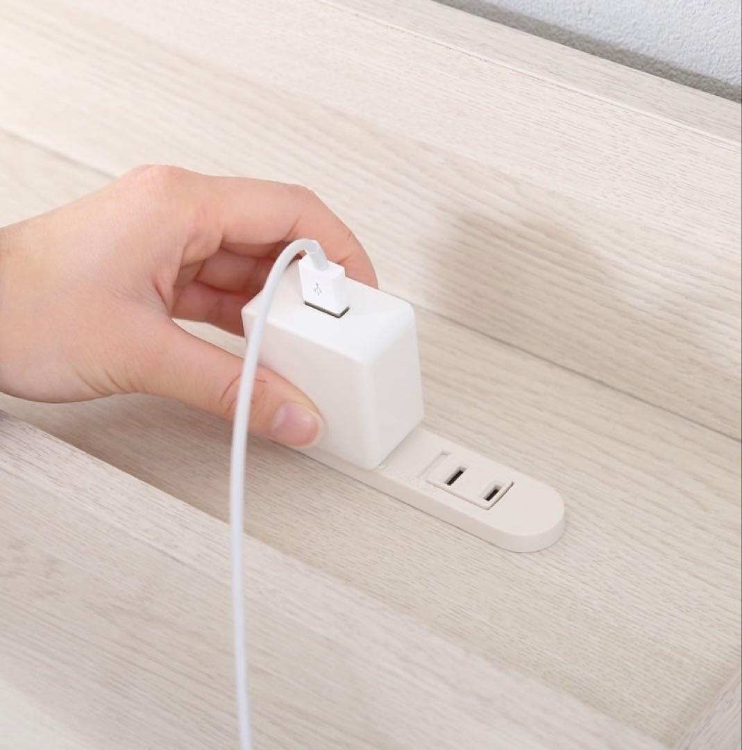 ニトリ　セミダブルベッドフレーム 引き出し収納付き【引き渡し限定】