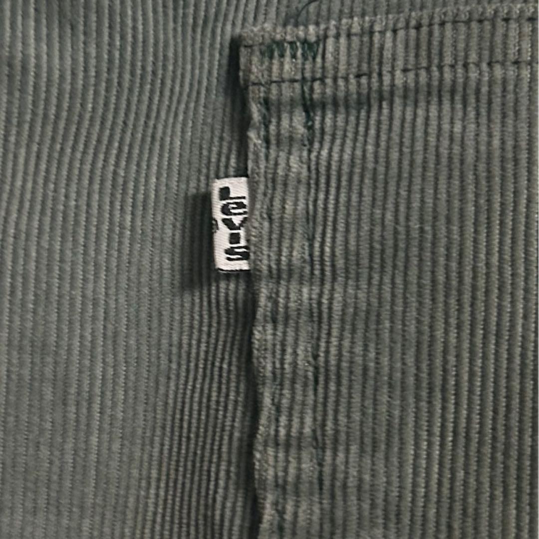 80s Levi's リーバイス 519 コーデュロイ　ダークグリーン USA製