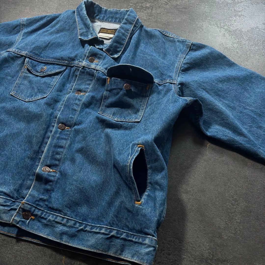 80s Eddie BauerデニムジャケットトラッカージャケットUSA製古着