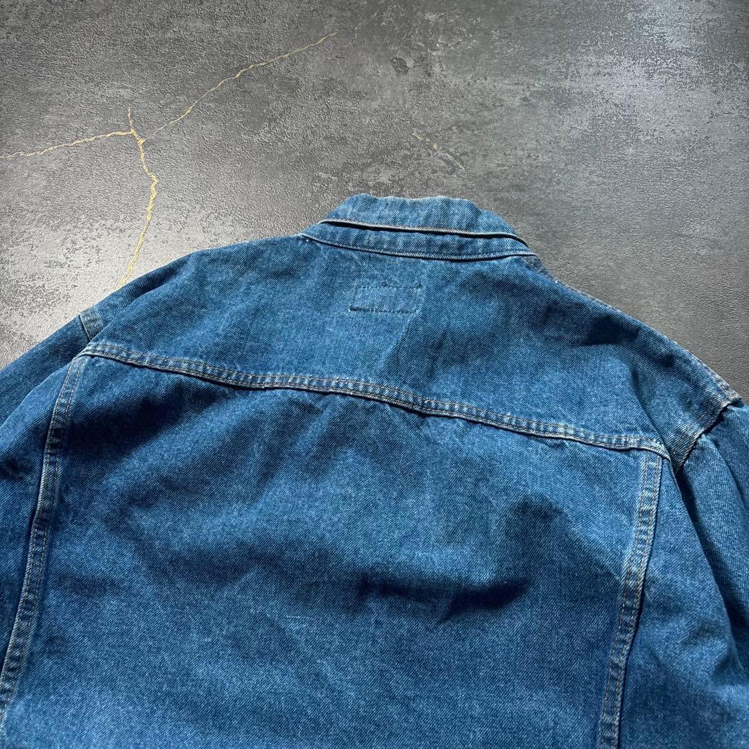 80s Eddie BauerデニムジャケットトラッカージャケットUSA製古着