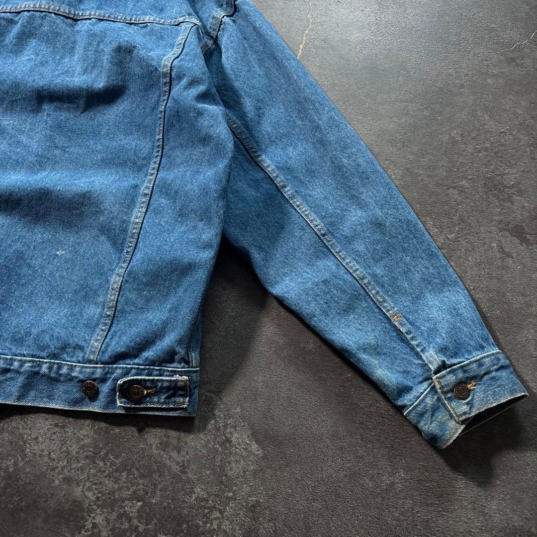 80s Eddie BauerデニムジャケットトラッカージャケットUSA製古着