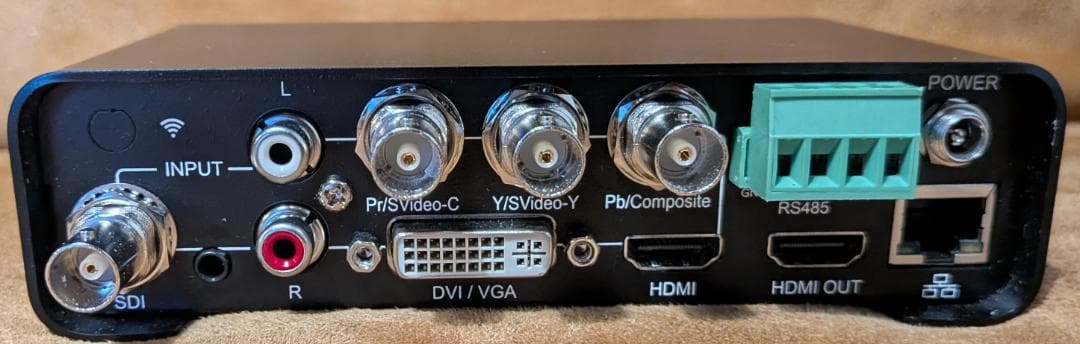 日本メーカーMEDIAEDGE製 MS-SC6D0N1AIO 配信エンコーダー