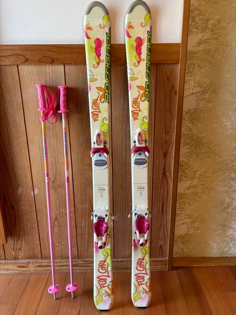ROSSIGNOL ロシニョール ジュニア スキー板セット（120cm）