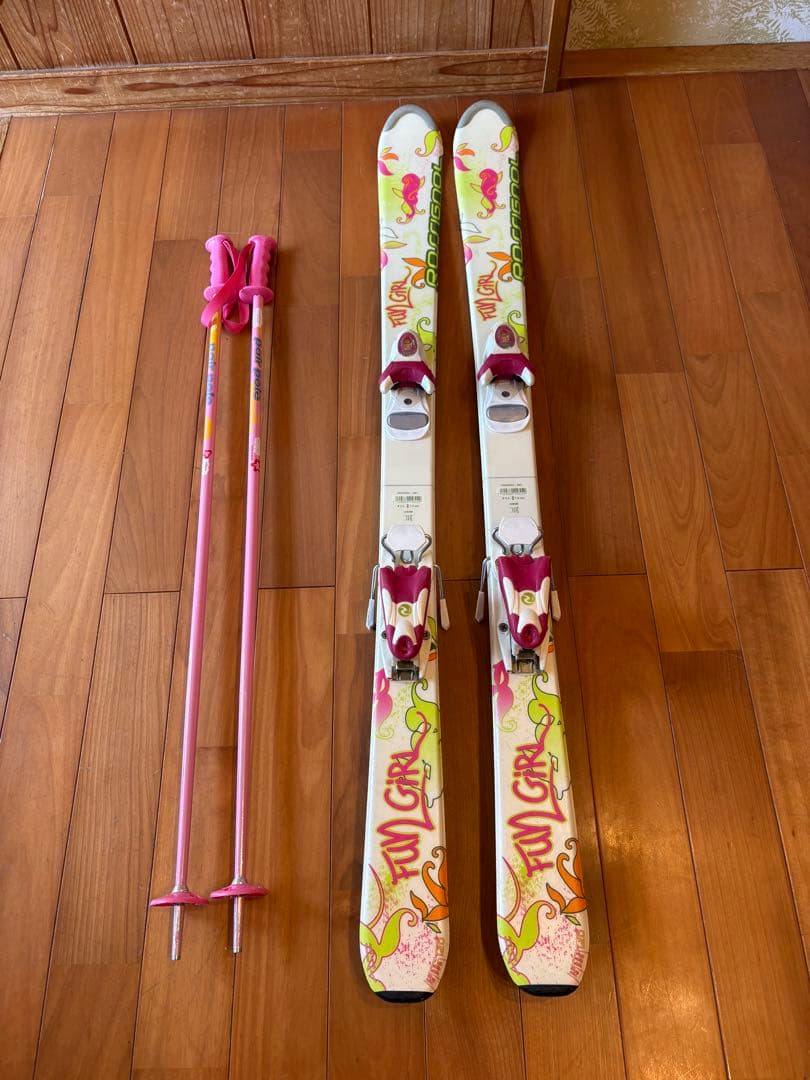 ROSSIGNOL ロシニョール ジュニア スキー板セット（120cm）