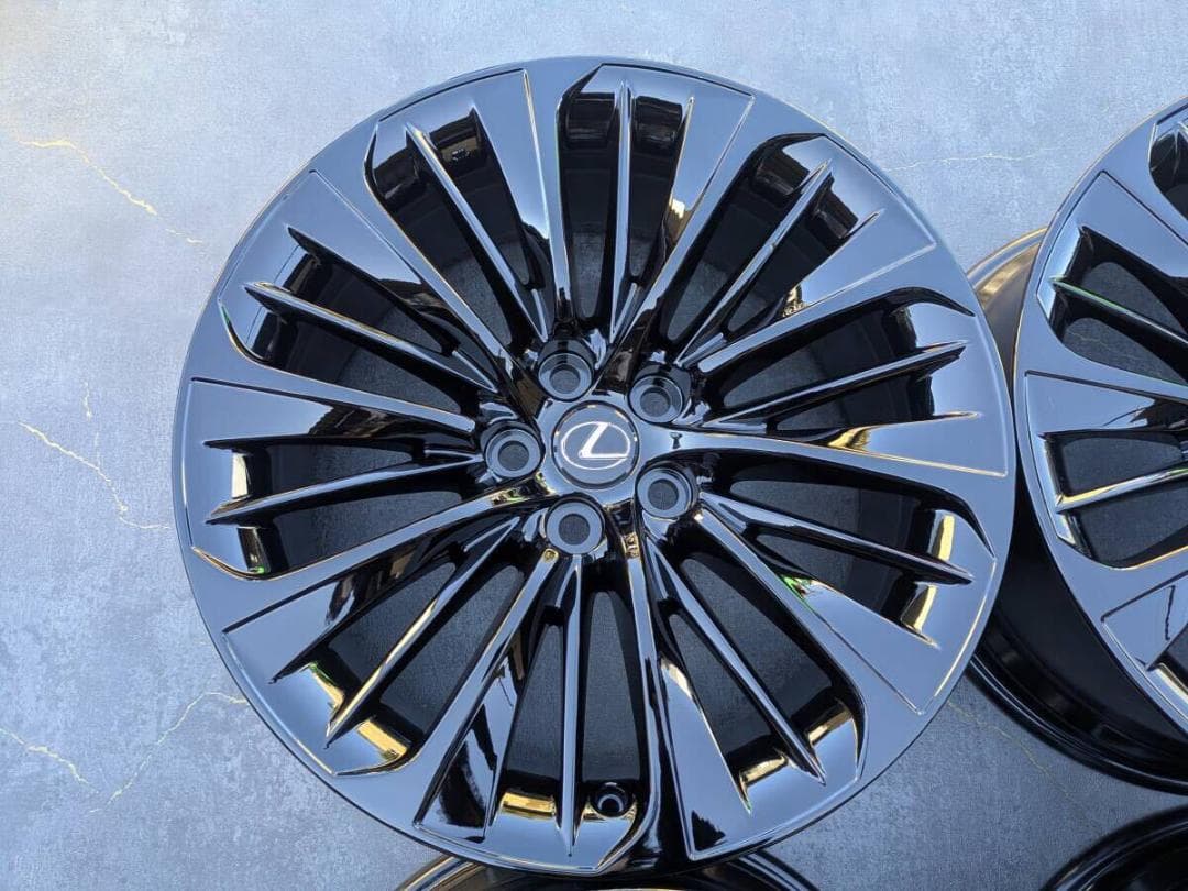 Aaaai【美品 レクサス LS500 純正OP 20インチ ブラック】