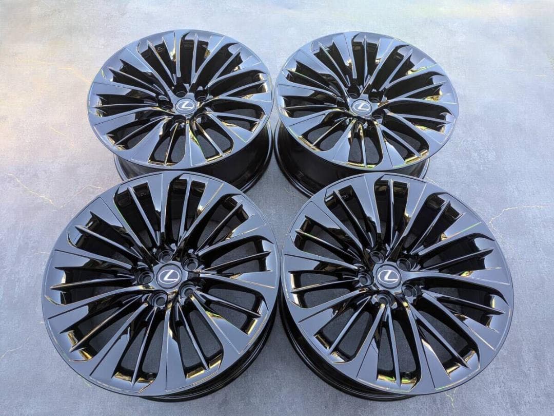 Aaaai【美品 レクサス LS500 純正OP 20インチ ブラック】