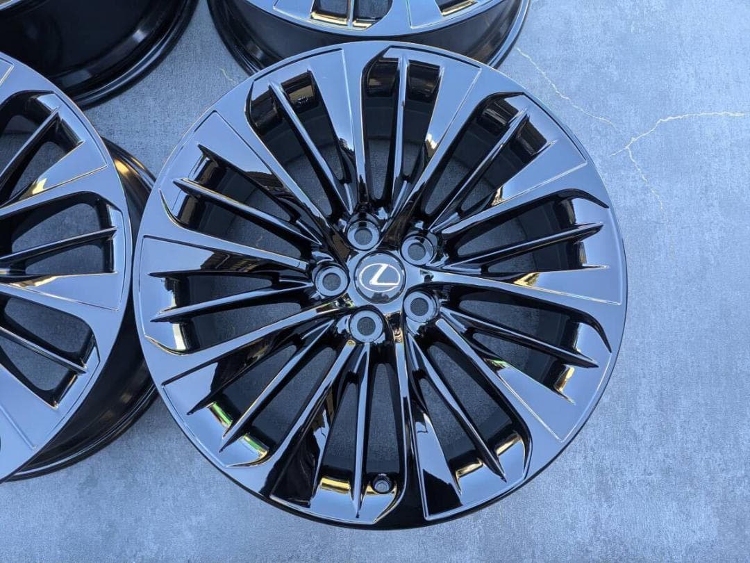 Aaaai【美品 レクサス LS500 純正OP 20インチ ブラック】