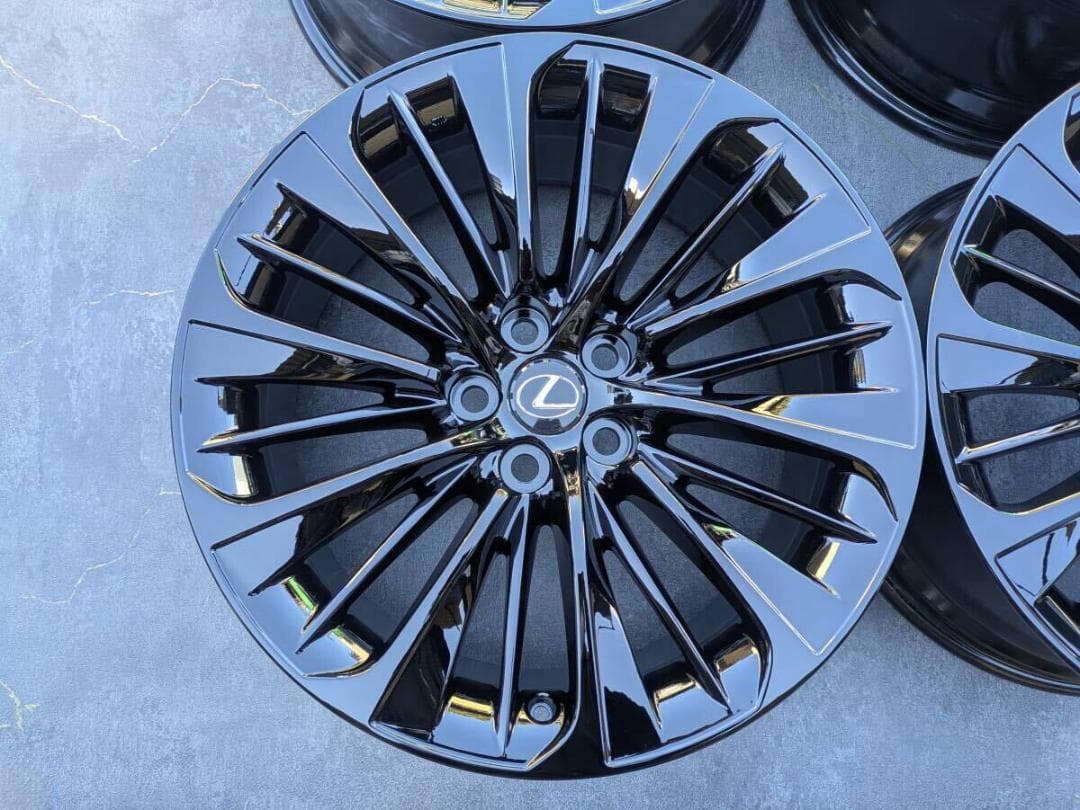 Aaaai【美品 レクサス LS500 純正OP 20インチ ブラック】